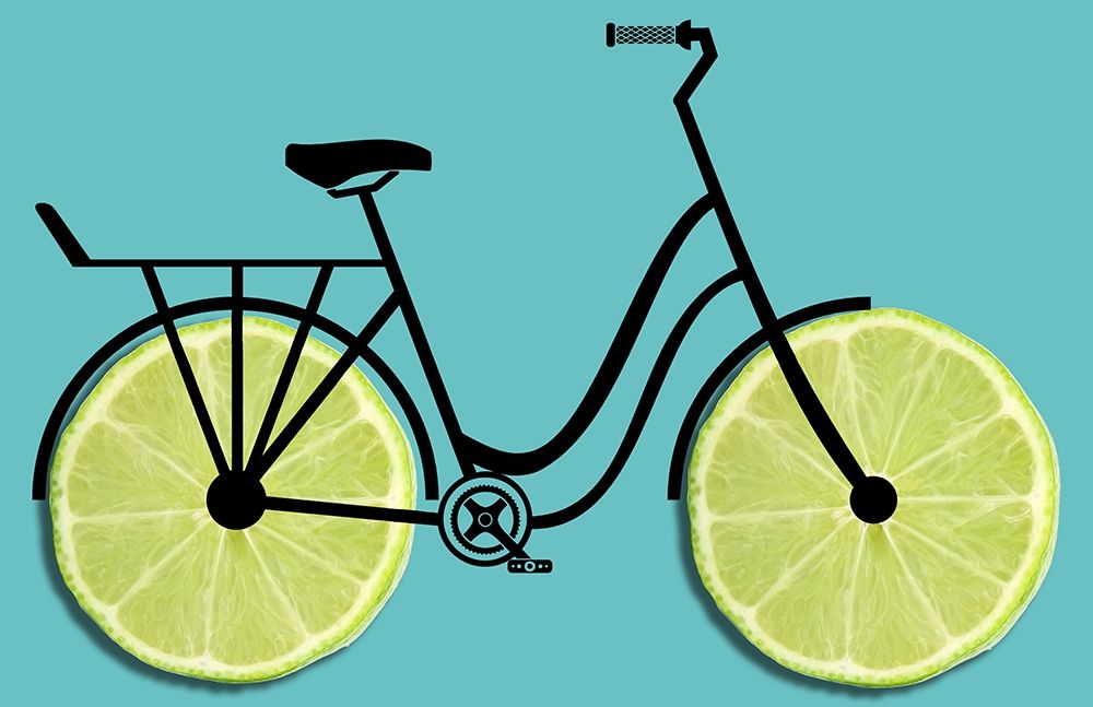 Lime Wheels art print by Jamie Phillip for $57.95 CAD