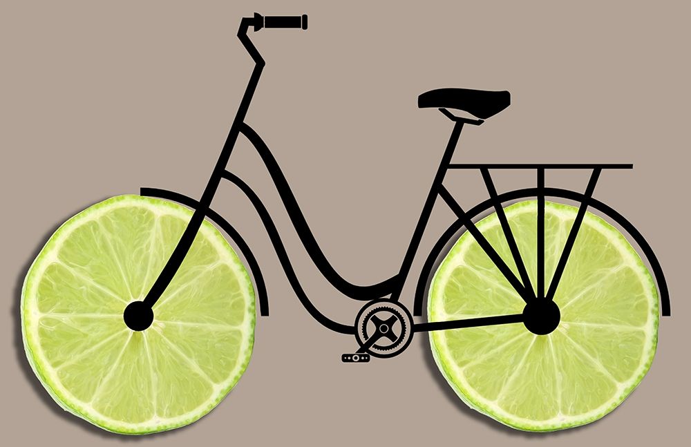 Lime Wheels 2 art print by Jamie Phillip for $57.95 CAD
