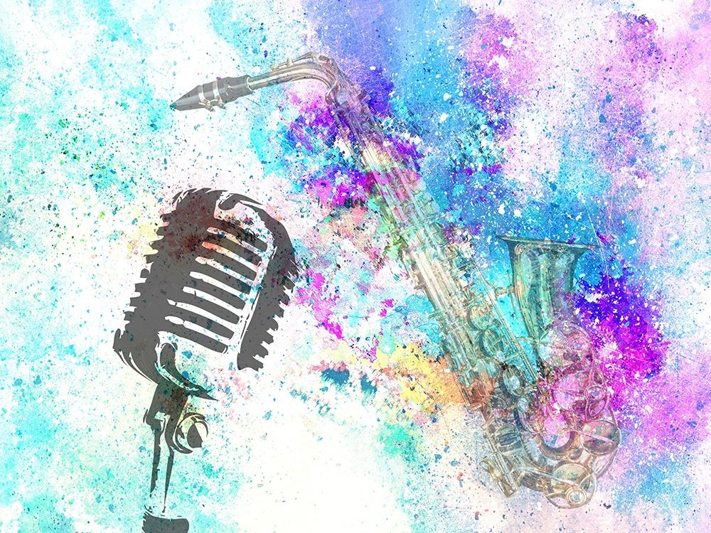 Sax art print by Jamie Phillip for $57.95 CAD