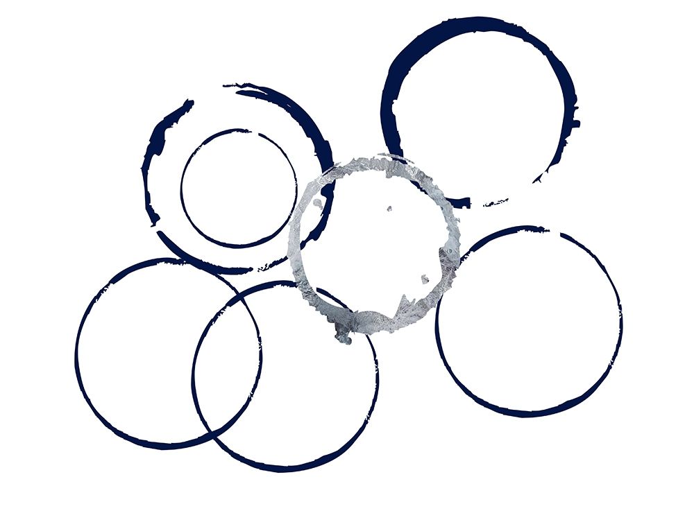 Blue Rings art print by Jamie Phillip for $57.95 CAD