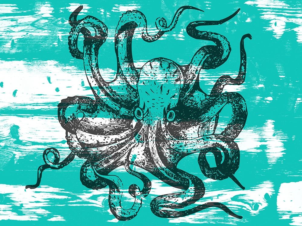 Octopus art print by Jamie Phillip for $57.95 CAD
