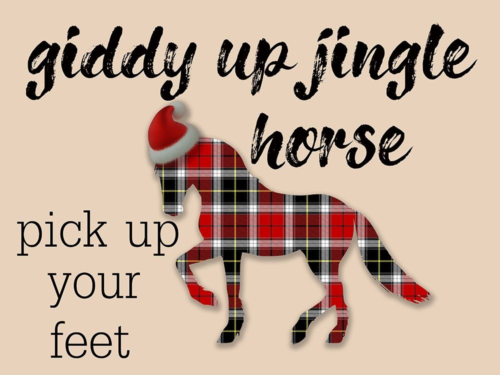 Jingle Horse art print by Jamie Phillip for $57.95 CAD