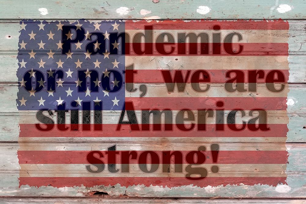 America Strong art print by Jamie Phillip for $57.95 CAD