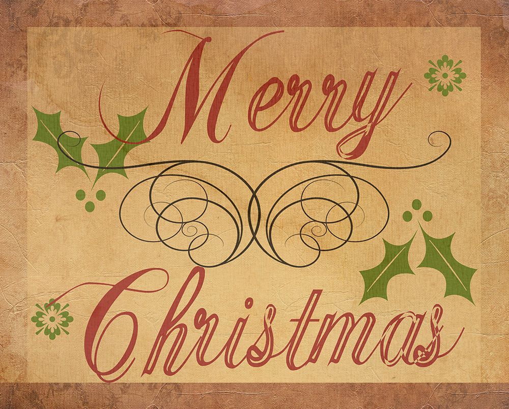 Merry Christmas art print by Jamie Phillip for $57.95 CAD