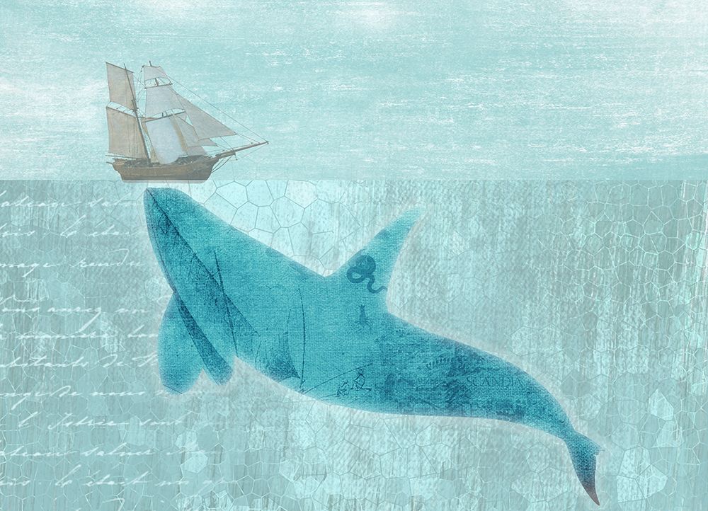 Giant Whale art print by Jamie Phillip for $57.95 CAD