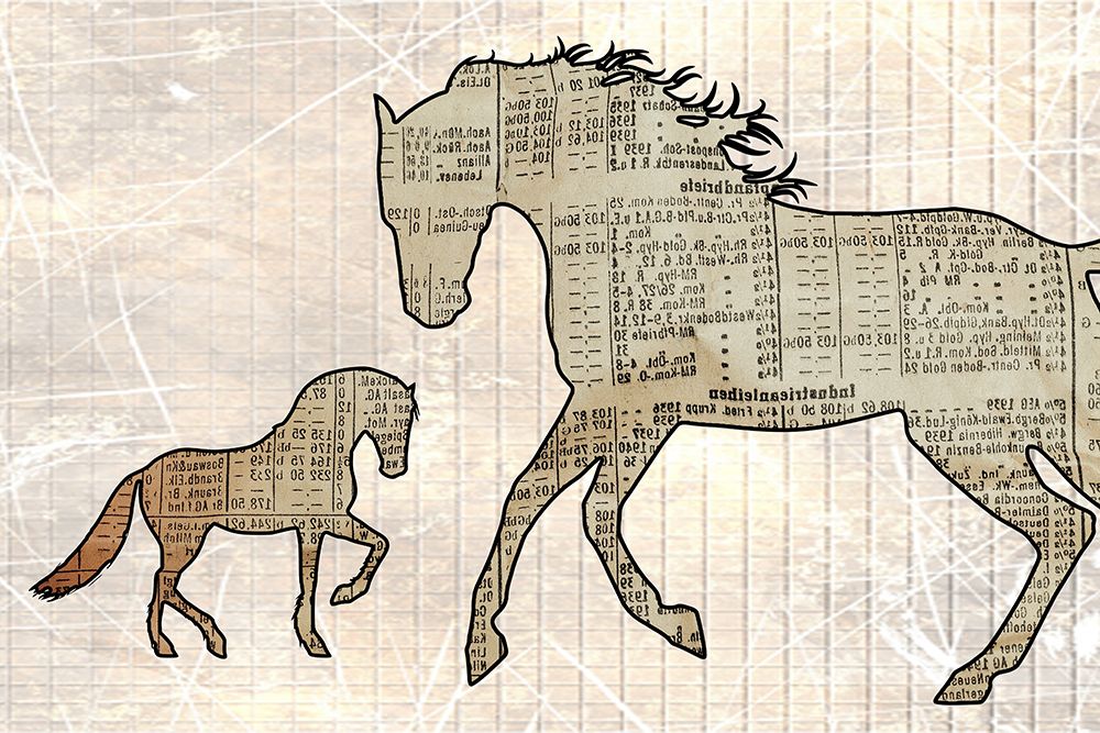 Horsey Baby art print by Jamie Phillip for $57.95 CAD