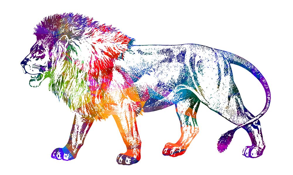 Lion art print by Jamie Phillip for $57.95 CAD