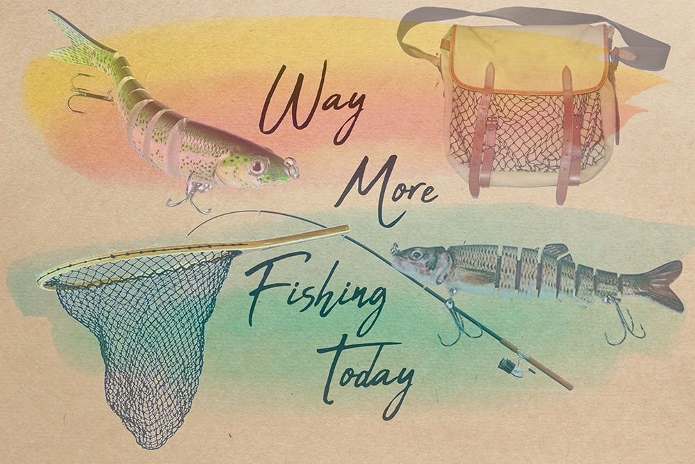 Lets Fish art print by Jamie Phillip for $57.95 CAD
