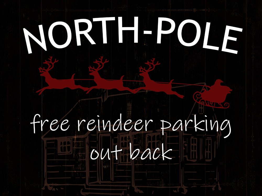 Christmas Parking art print by Jamie Phillip for $57.95 CAD