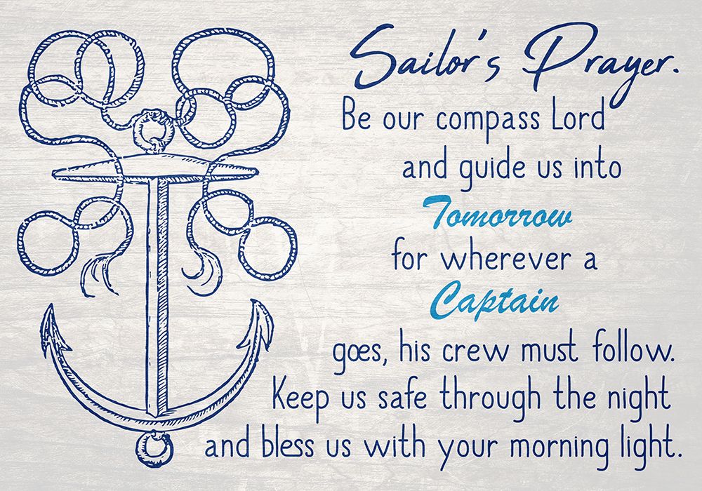 Sailors Prayer art print by Jamie Phillip for $57.95 CAD