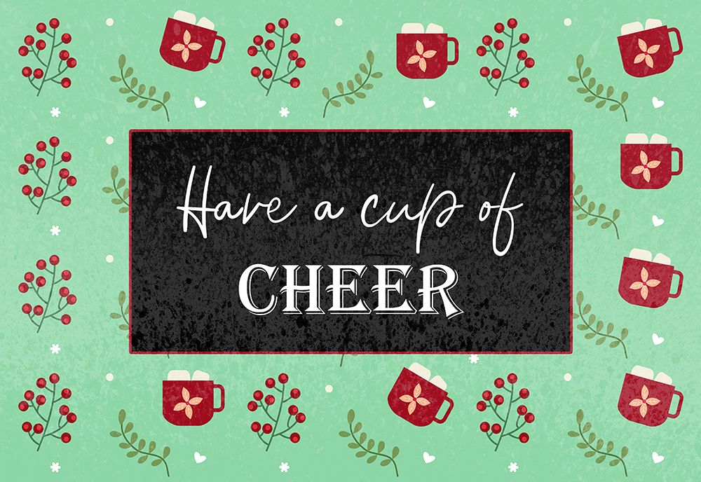 Christmas Cheers art print by Jamie Phillip for $57.95 CAD