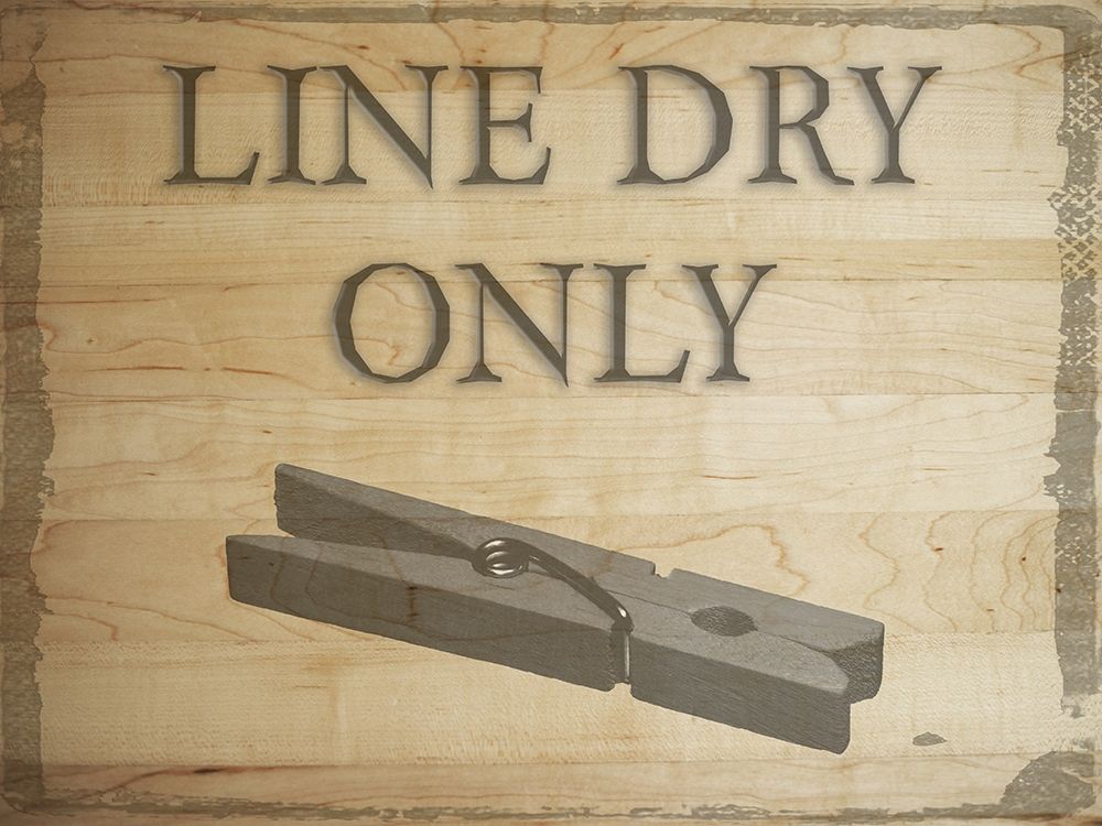 Line Dry Only art print by Jamie Phillip for $57.95 CAD