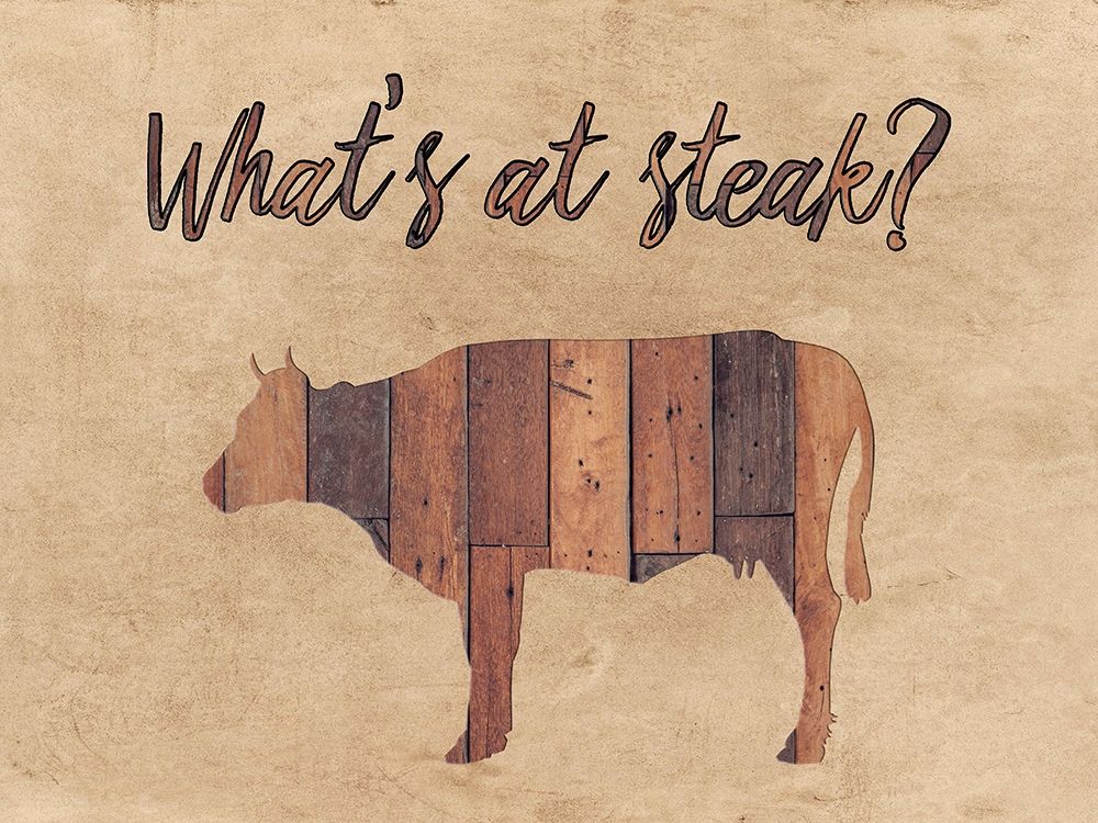 Steak art print by Jamie Phillip for $57.95 CAD