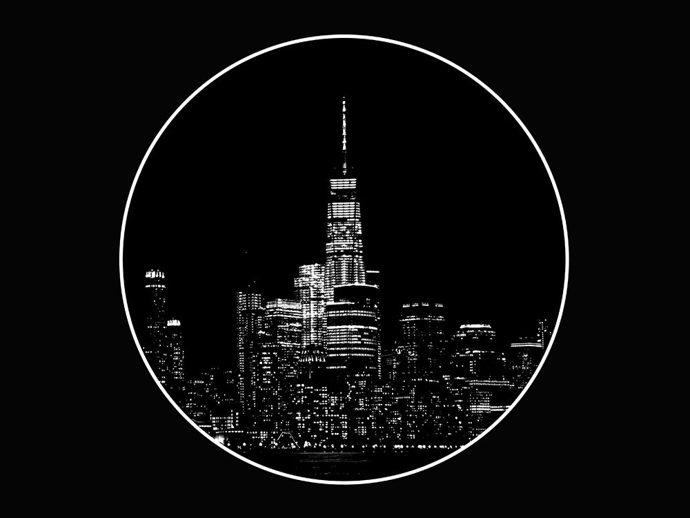 Dark New York art print by Jamie Phillip for $57.95 CAD