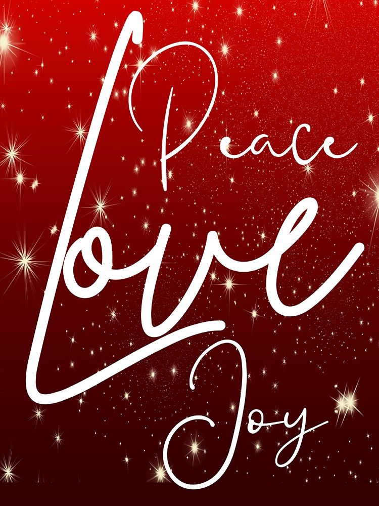 Peace Love Joy art print by Jamie Phillip for $57.95 CAD
