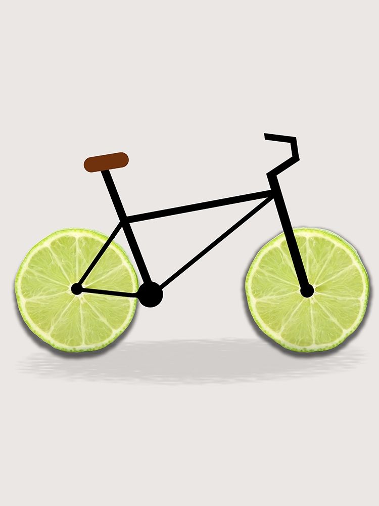 Lime Bike art print by Jamie Phillip for $57.95 CAD