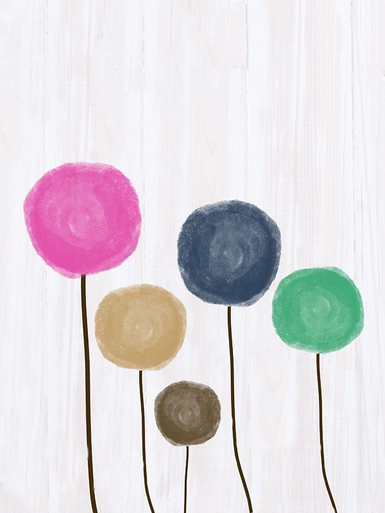 Painted Flowers art print by Jamie Phillip for $57.95 CAD