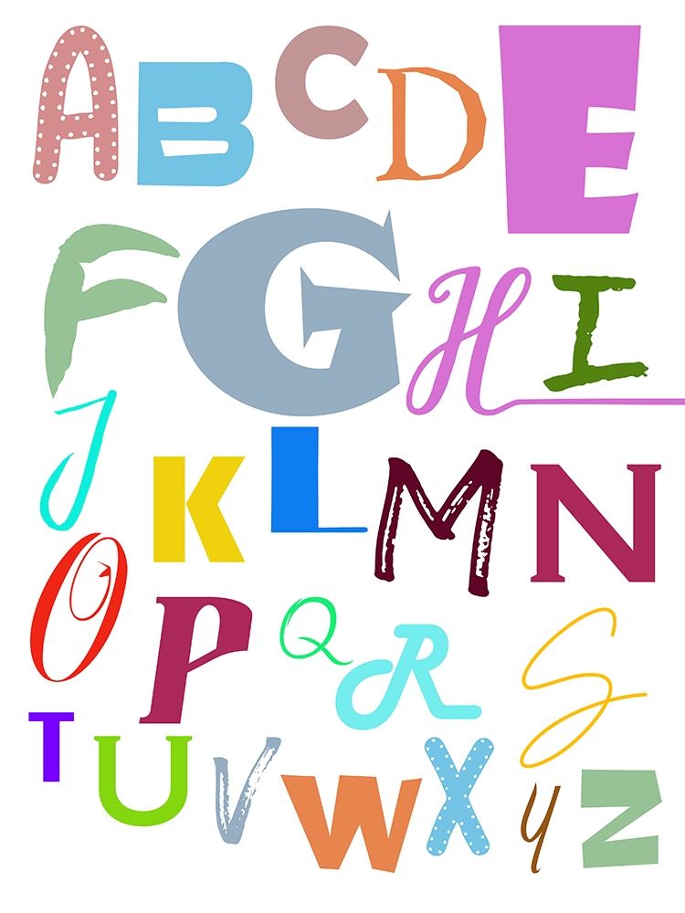 ABC art print by Jamie Phillip for $57.95 CAD
