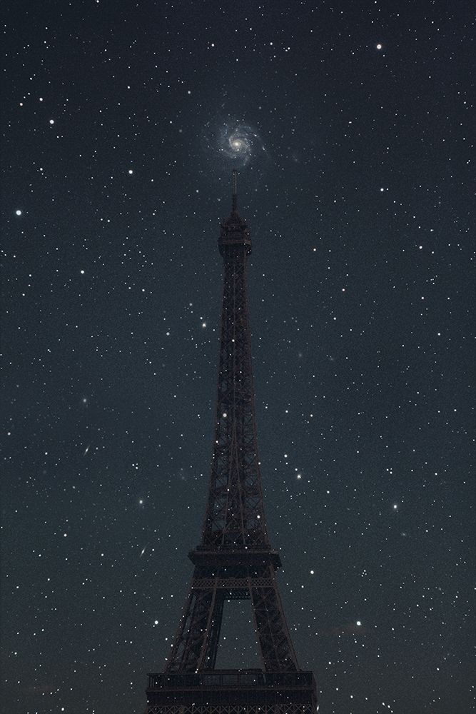 Astronomical Paris art print by Jamie Phillip for $57.95 CAD