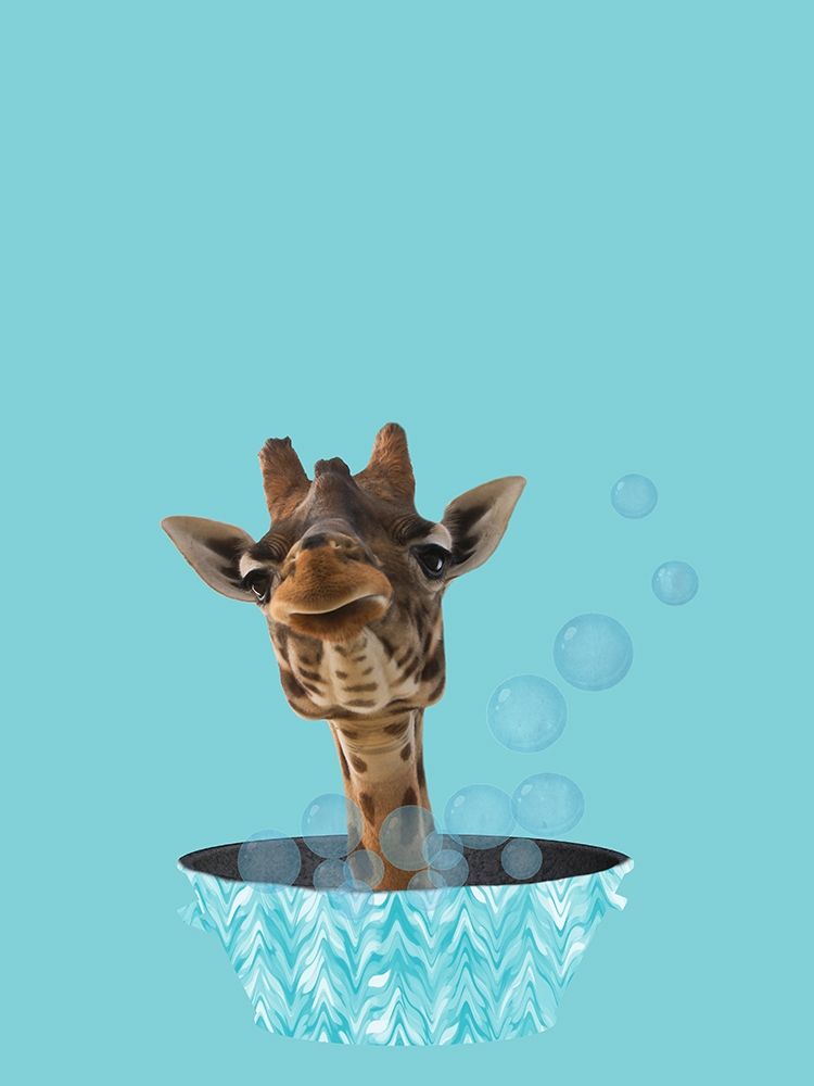 Safari Bath art print by Jamie Phillip for $57.95 CAD