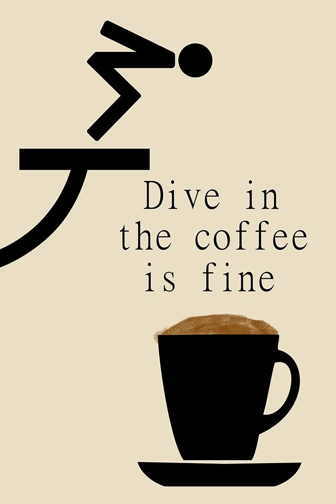 Coffee Jump art print by Jamie Phillip for $57.95 CAD