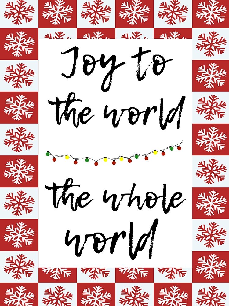 Joy To The World art print by Jamie Phillip for $57.95 CAD