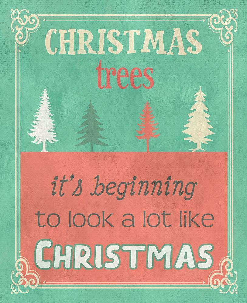 Christmas Trees art print by Jamie Phillip for $57.95 CAD