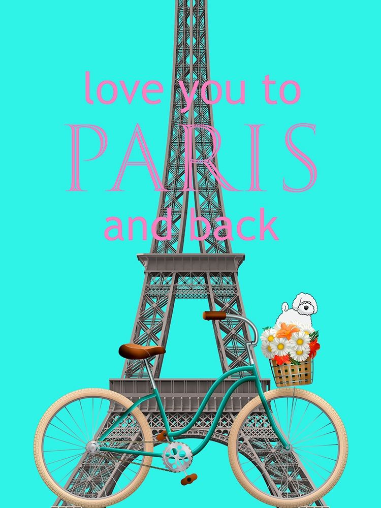 Paris Love art print by Jamie Phillip for $57.95 CAD