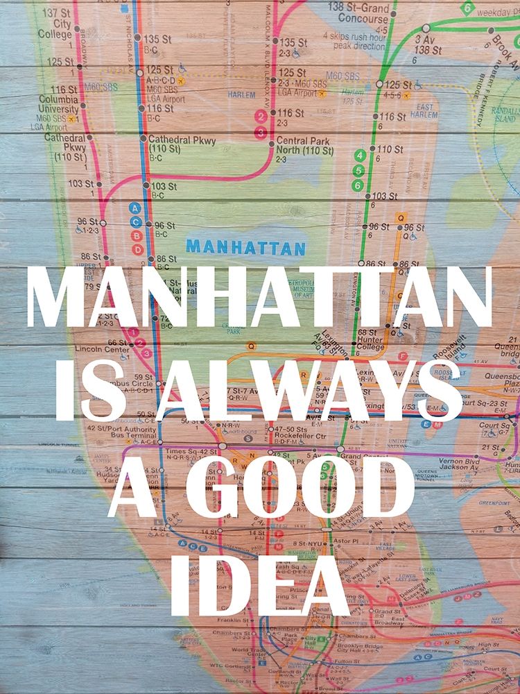 Manhattan Train art print by Jamie Phillip for $57.95 CAD