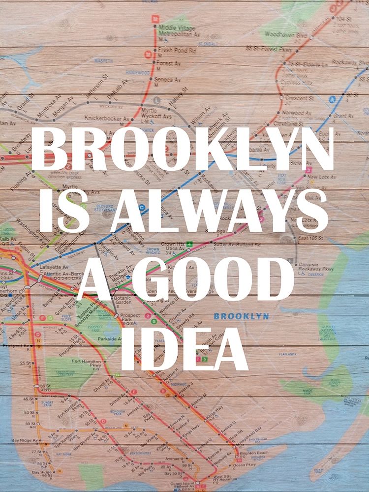 Brooklyn Train art print by Jamie Phillip for $57.95 CAD