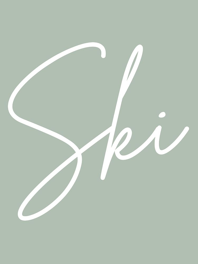 Ski art print by Jamie Phillip for $57.95 CAD