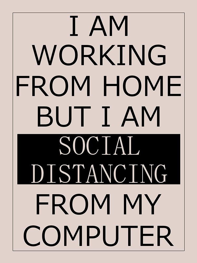 Social Distancing art print by Jamie Phillip for $57.95 CAD
