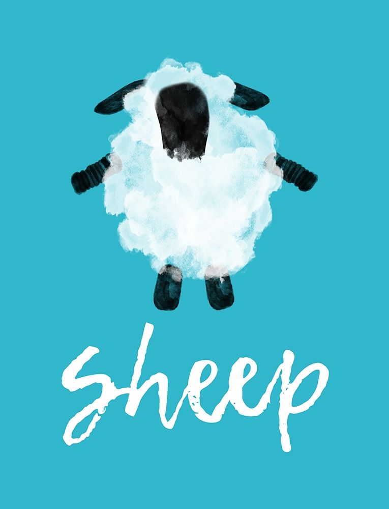 Sheep art print by Jamie Phillip for $57.95 CAD