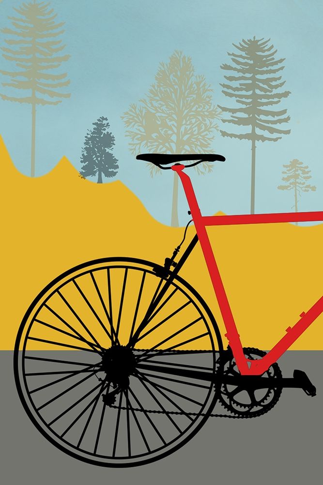 Mountain Bike art print by Jamie Phillip for $57.95 CAD