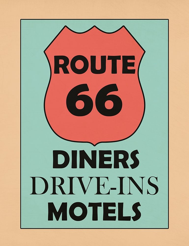 Route 66 art print by Jamie Phillip for $57.95 CAD