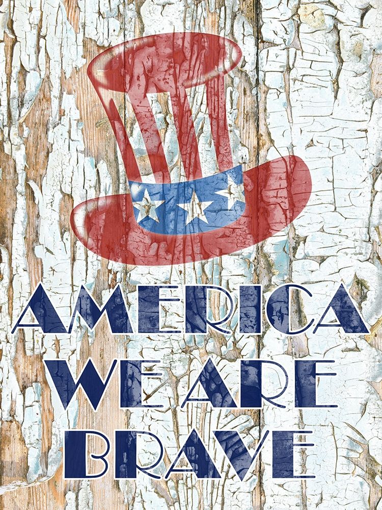 Brave American art print by Jamie Phillip for $57.95 CAD
