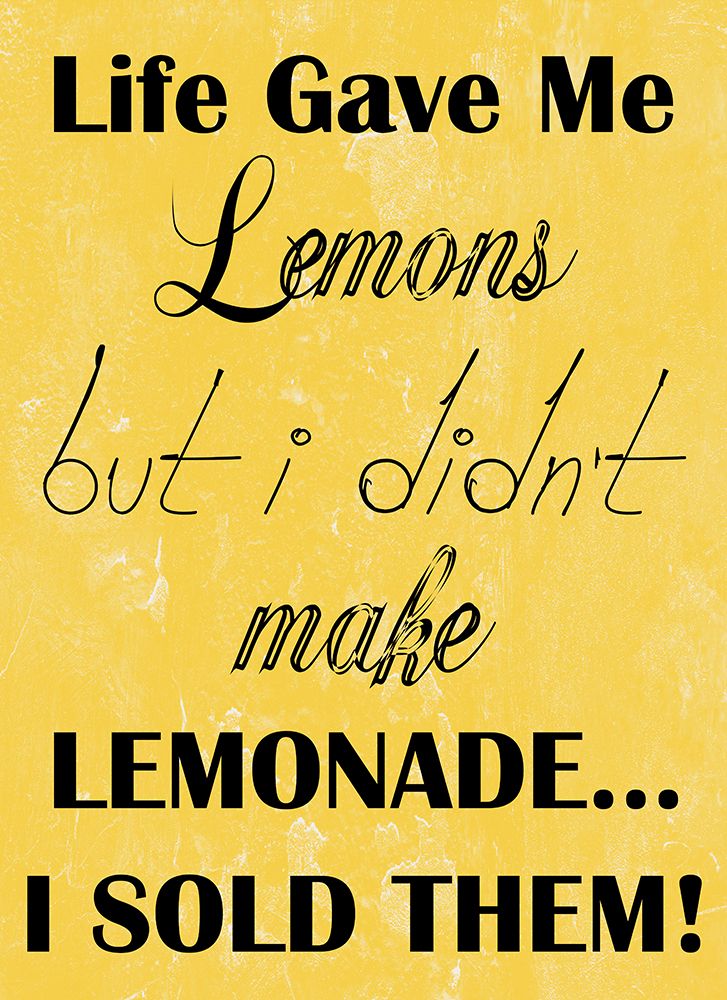 Lemonade art print by Jamie Phillip for $57.95 CAD