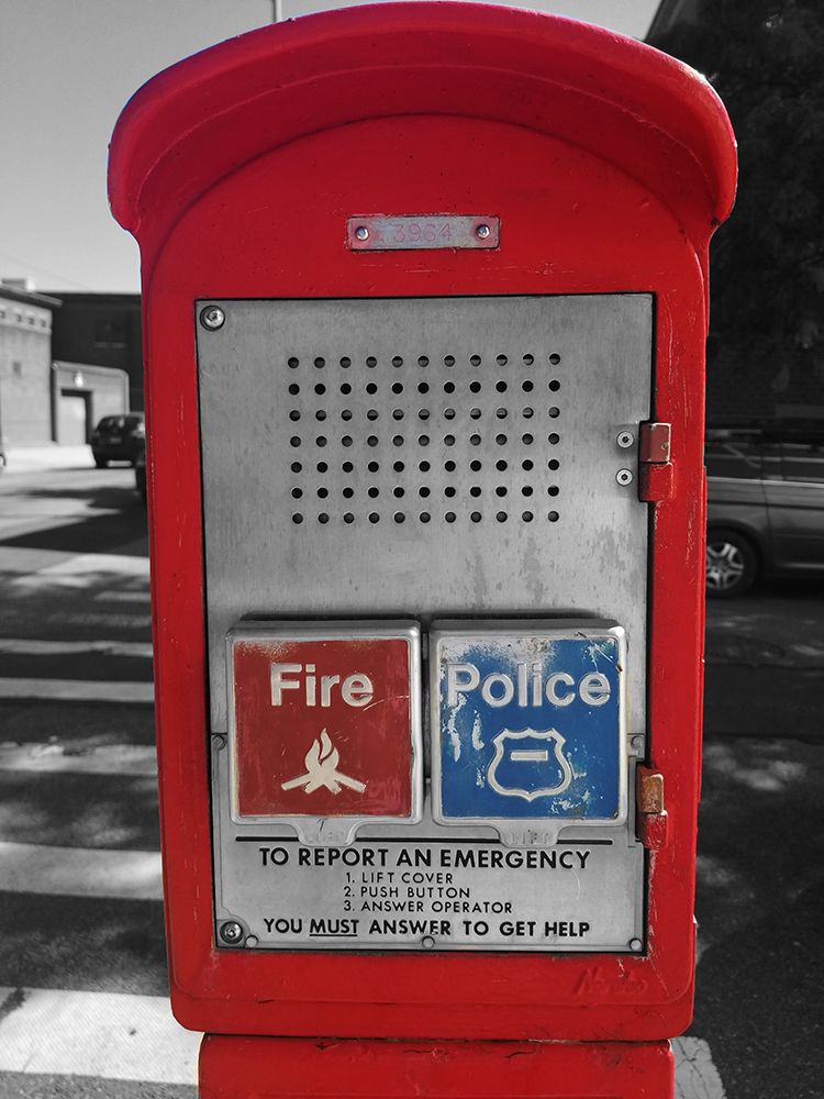 Emergency New York art print by Jamie Phillip for $57.95 CAD