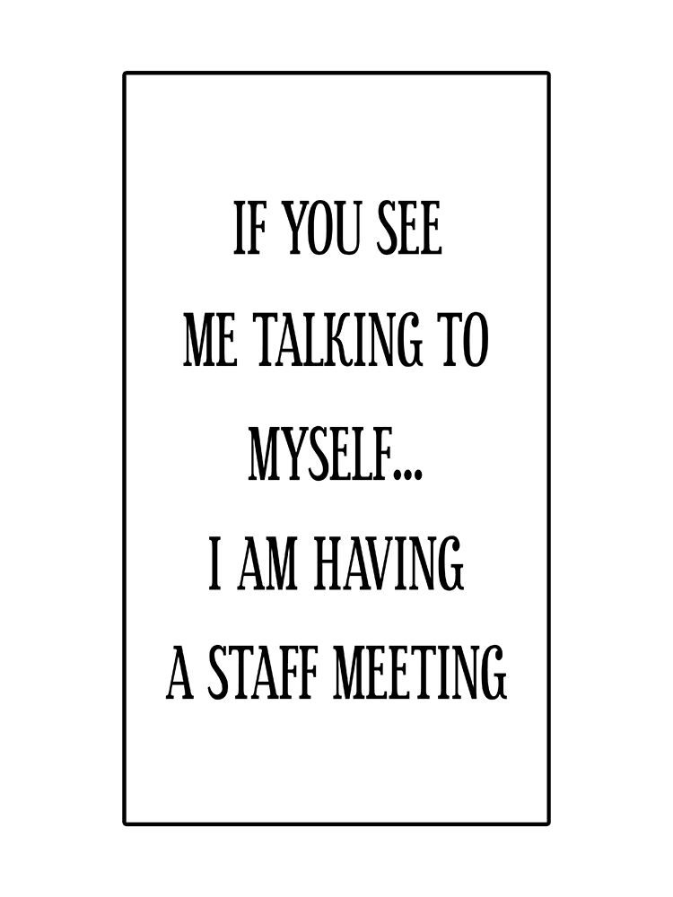Crazy Office Talk art print by Jamie Phillip for $57.95 CAD