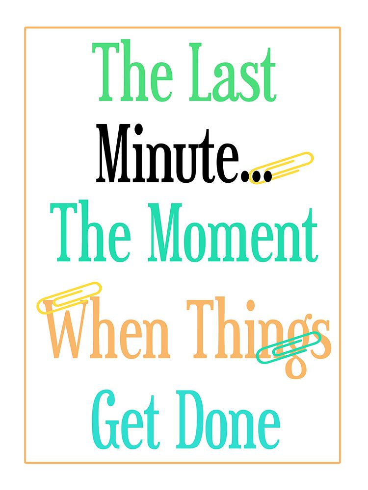 Last Minute art print by Jamie Phillip for $57.95 CAD