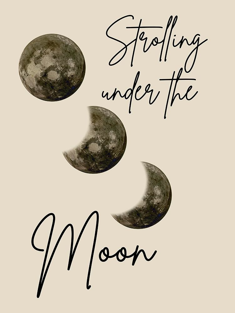Moon Stroll art print by Jamie Phillip for $57.95 CAD