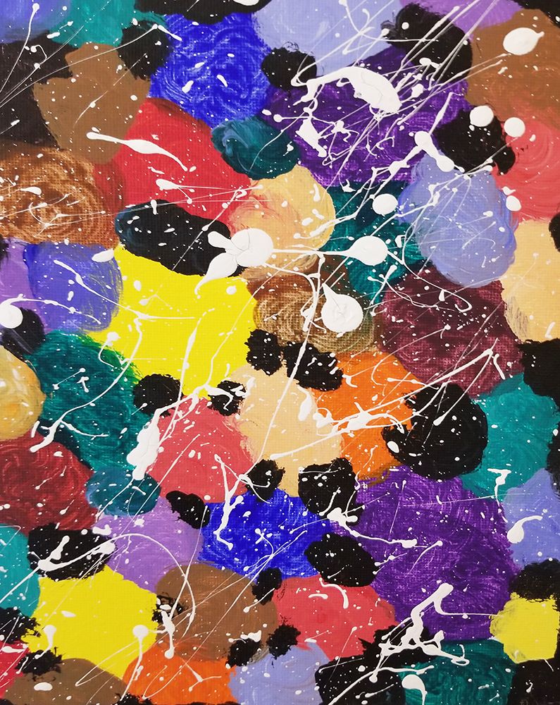 Drip Drop Color Pop 1 art print by Jamie Phillip for $57.95 CAD