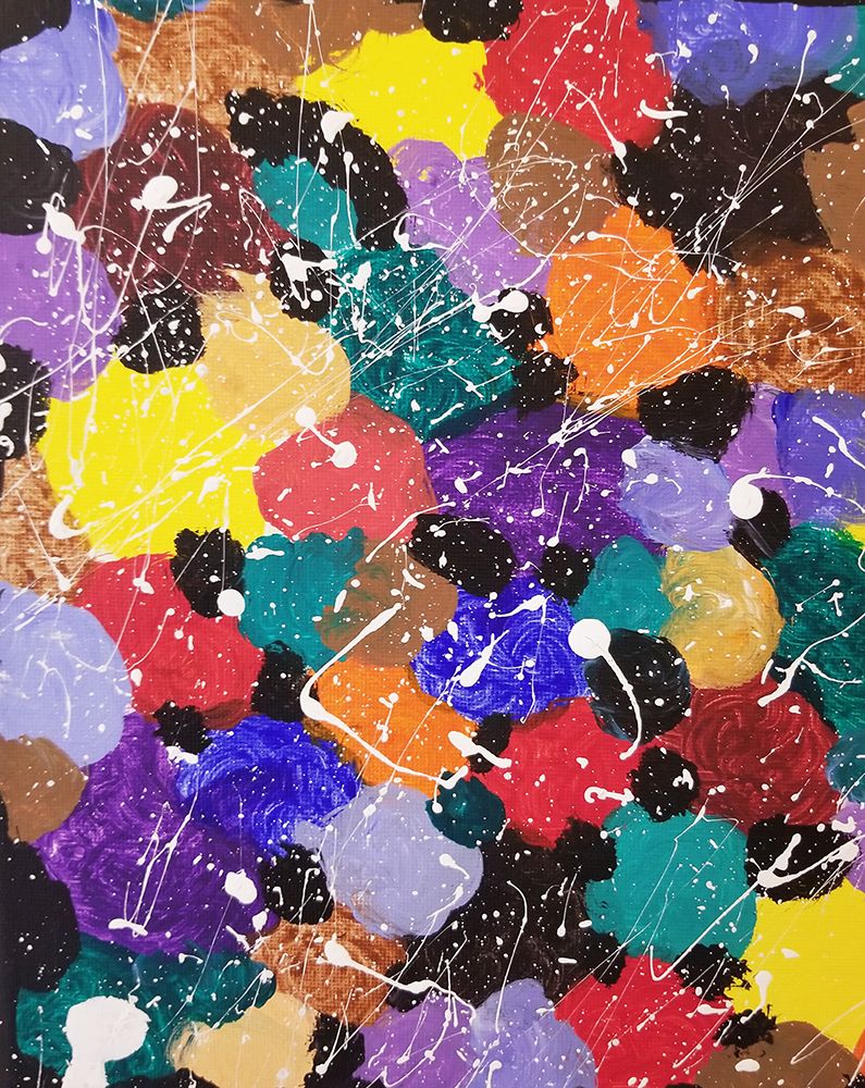Drip Drop Color Pop 2 art print by Jamie Phillip for $57.95 CAD