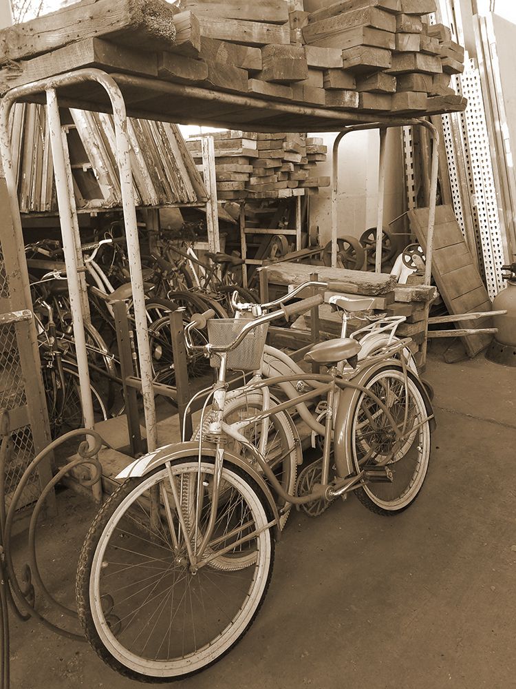 Sepia Bikes art print by Jamie Phillip for $57.95 CAD