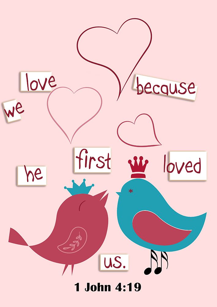 Scripture Love Birds art print by Jamie Phillip for $57.95 CAD