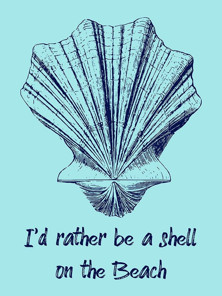 Shell On The Beach art print by Jamie Phillip for $57.95 CAD