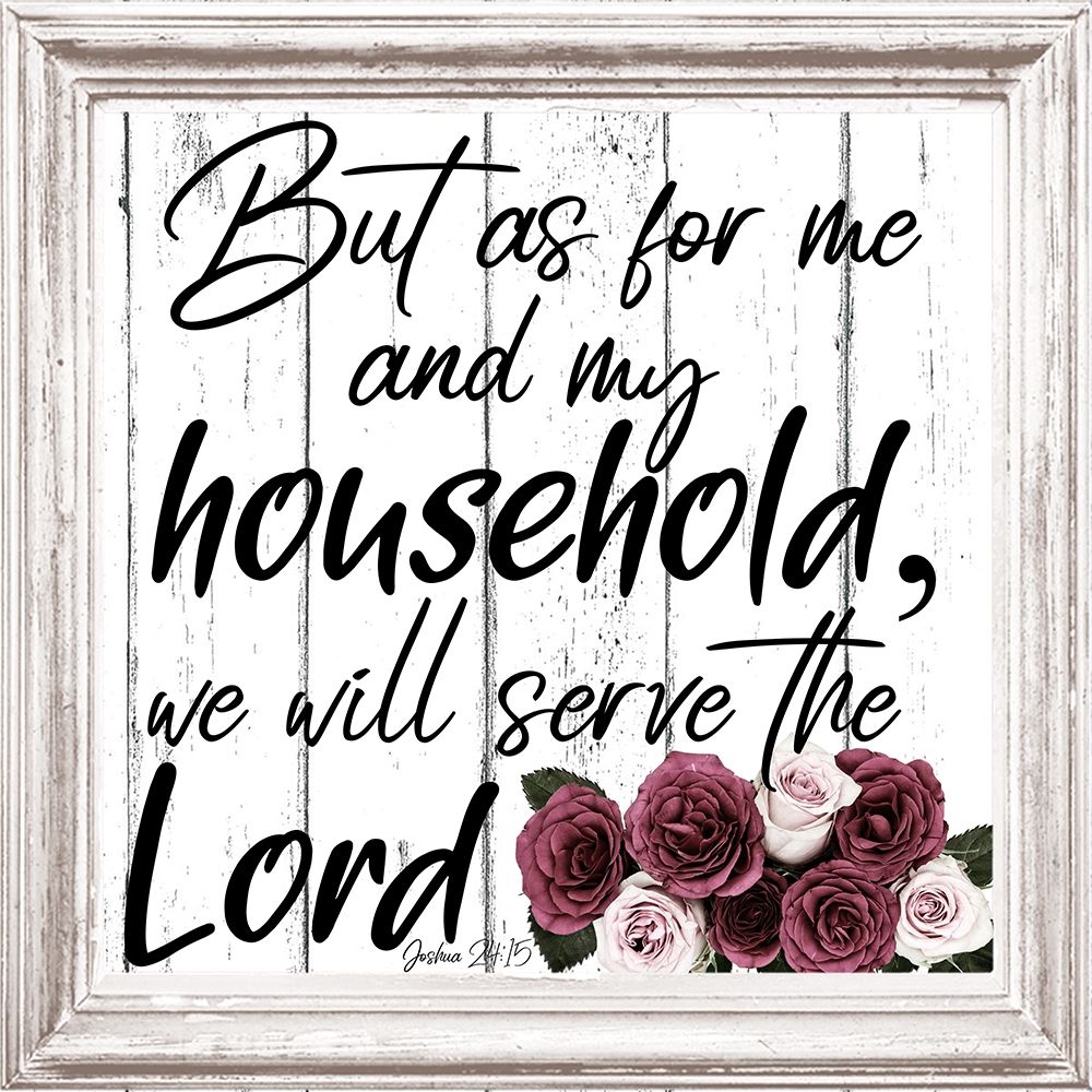 Serve The Lord art print by Jamie Phillip for $57.95 CAD