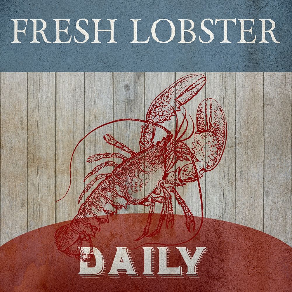 Fresh Lobster art print by Jamie Phillip for $57.95 CAD