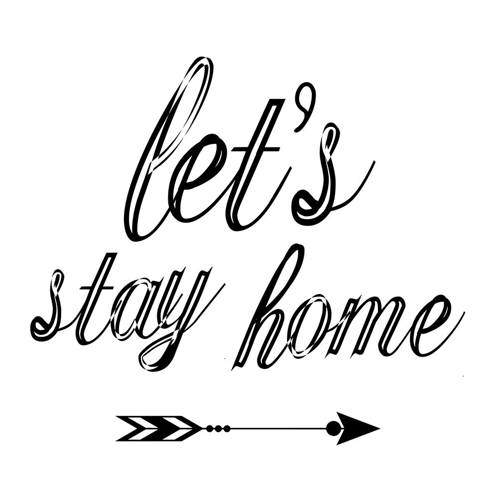 Stay Home art print by Jamie Phillip for $57.95 CAD