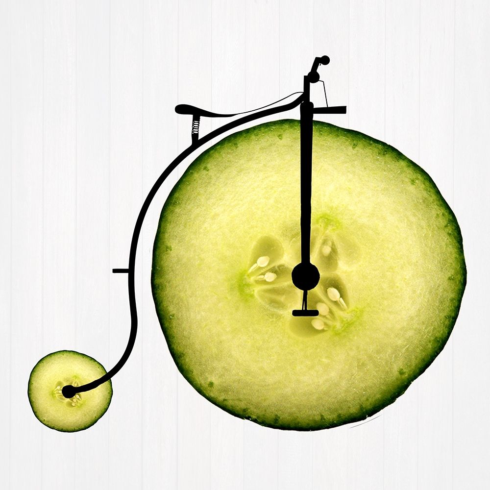 Cucumber Bike art print by Jamie Phillip for $57.95 CAD
